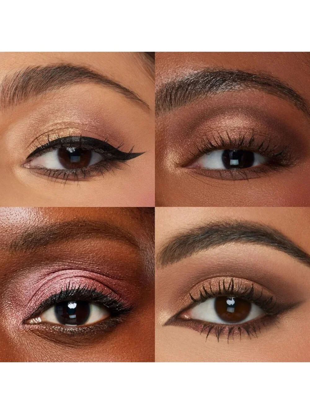 Mini Eyeshadow Palette - Shimmer & Matte Bronze Neutrals, Longwear, Blendable
